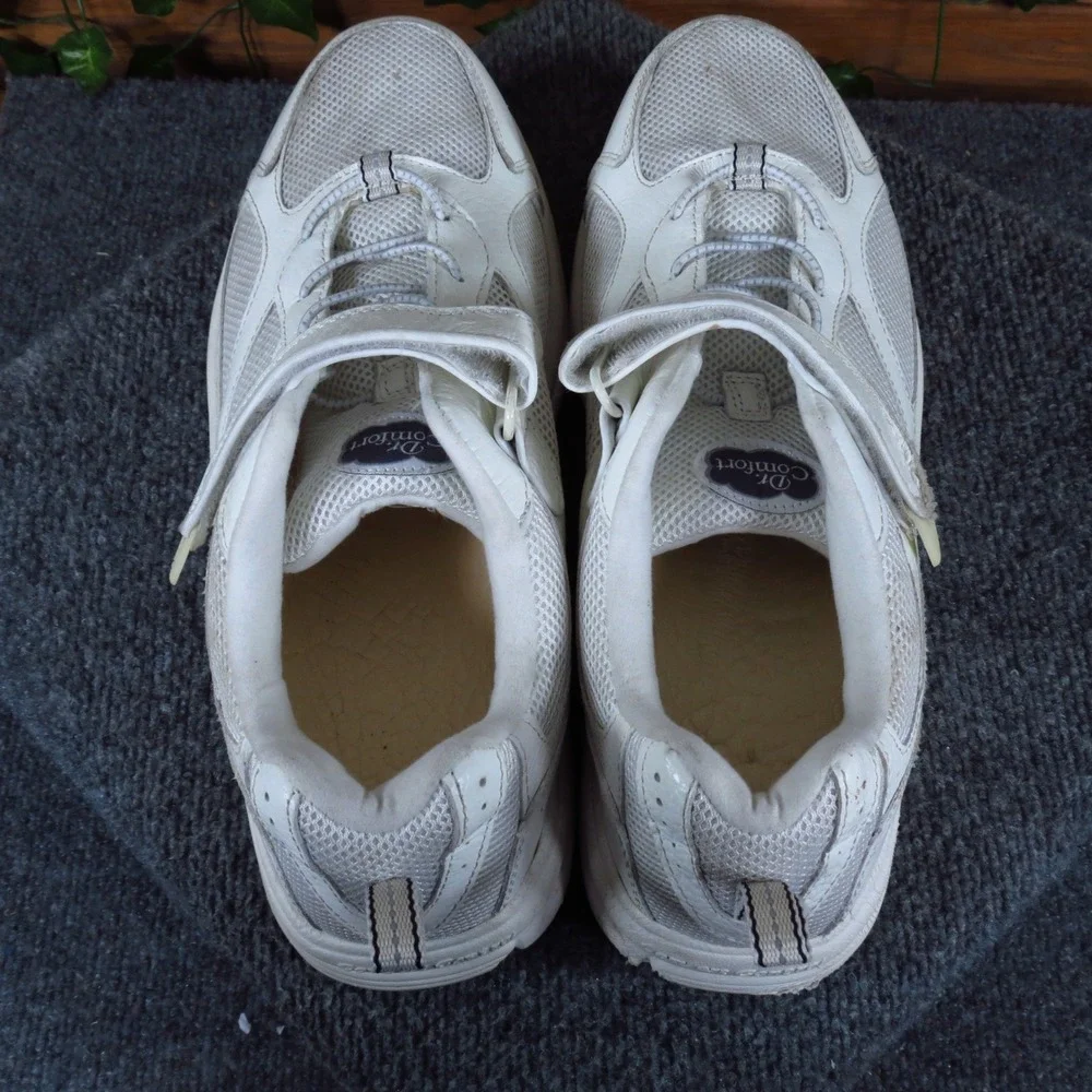Dr. Comfort Endurance Mens Walking Shoes Size 14M‎ Therapeutic Athletic White